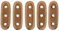 CzechMates Beam 10 x 3mm (loose) : Matte - Metallic Copper