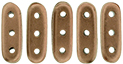 CzechMates Beam 10 x 3mm (loose) : Matte - Metallic Bronze Copper