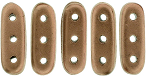 CzechMates Beam 10 x 3mm (loose) : Matte - Metallic Bronze Copper