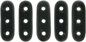 CzechMates Beam 10 x 3mm (loose) : Matte - Jet