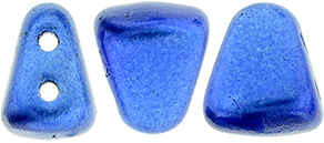 NIB-BIT 6 x 5mm (loose) : Metalust - Crown Blue