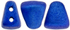 NIB-BIT 6/5mm (loose) : Metalust - Matte - Crown Blue