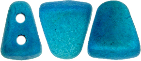 NIB-BIT 6 x 5mm (loose) : Metalust - Matte - Turquoise