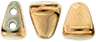 NIB-BIT 6/5mm (loose) : Double Sided Apollo - Gold