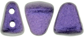 NIB-BIT 6 x 5mm (loose) : Metallic Suede - Purple