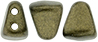 NIB-BIT 6/5mm (loose) : Metallic Suede - Dk Green