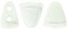 NIB-BIT 6/5mm (loose) : Luster - Opaque White