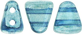 NIB-BIT 6 x 5mm (loose) : Luster - Transparent Blue