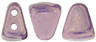 NIB-BIT 6 x 5mm (loose) : Luster - Metallic Amethyst Chalk