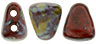 NIB-BIT 6/5mm (loose) : Opaque Red - Picasso