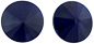 Rivoli 12mm (loose) : Opaque Blue
