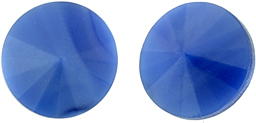 Rivoli 12mm (loose) : Dk Blue Pearl