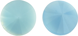 Rivoli 12mm (loose) : Lt Blue Pearl