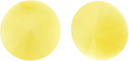 Rivoli 12mm (loose) : Yellow Pearl