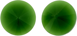Rivoli 14mm (loose) : Green Pearl