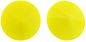 Rivoli 14mm (loose) : Lt Opaque Yellow