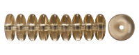 Rondell 6mm (loose) : Lt Smoky Topaz