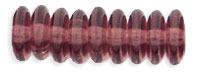 Rondell 6mm (loose) : Amethyst