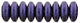 Rondell 6mm (loose) : Metallic Suede - Purple