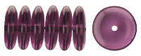Rondell 12mm (loose) : Lt Amethyst