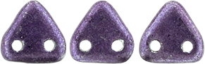 CzechMates Triangle 6mm (loose) : ColorTrends: Saturated Metallic Tawny Port