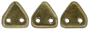 CzechMates Triangle 6mm (loose) : ColorTrends: Saturated Metallic Emperador