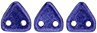 CzechMates Triangle 6mm (loose) : ColorTrends: Saturated Metallic Ultra Violet