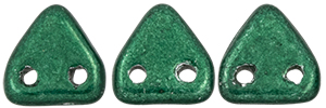CzechMates Triangle 6mm (loose)  : ColorTrends: Saturated Metallic Martini Olive