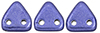 CzechMates Triangle 6mm (loose) : ColorTrends: Saturated Metallic Ultra Violet