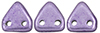 CzechMates Triangle 6mm (loose) : ColorTrends: Saturated Metallic Crocus Petal