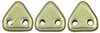 CzechMates Triangle 6mm (loose)  : ColorTrends: Saturated Metallic Limelight