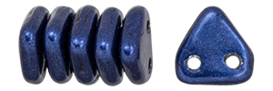 CzechMates Triangle 6mm (loose) : ColorTrends: Saturated Metallic Evening Blue