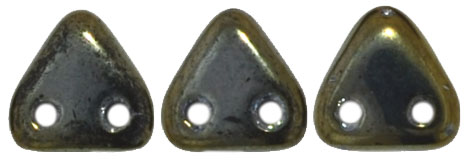 CzechMates Triangle 6mm (loose) : Iris - Brown