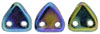 CzechMates Triangle 6mm (loose) : Iris - Blue