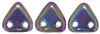 CzechMates Triangle 6mm (loose) : Iris - Purple