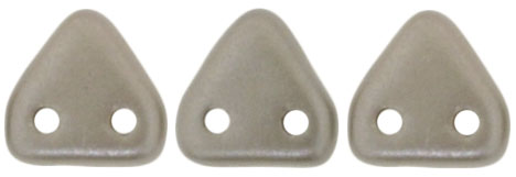 CzechMates Triangle 6mm (loose) : Pearl Coat - Brown Sugar