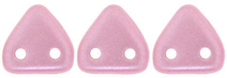 CzechMates Triangle 6mm (loose) : Pearl Coat - Flamingo
