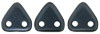 CzechMates Triangle 6mm (loose) : Pearl Coat - Charcoal