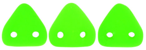 CzechMates Triangle 6mm (loose) : Neon - Green