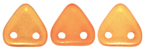 CzechMates Triangle 6mm (loose) : Halo - Sandalwood