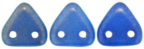 CzechMates Triangle 6mm (loose) : Halo - Ultramarine