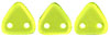 CzechMates Triangle 6mm (loose) : Olivine