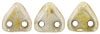 CzechMates Triangle 6mm (loose) : Opaque Luster - Picasso