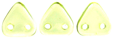 CzechMates Triangle 6mm (loose) : Jonquil