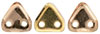 CzechMates Triangle 6mm (loose) : Apollo - Gold