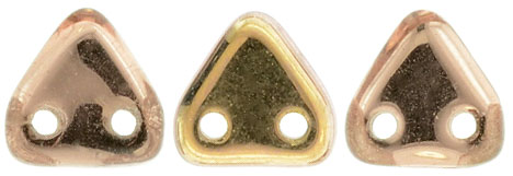 CzechMates Triangle 6mm (loose) : Apollo - Gold