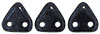 CzechMates Triangle 6mm (loose) : Hematite