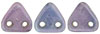 CzechMates Triangle 6mm (loose) : Luster - Metallic Amethyst
