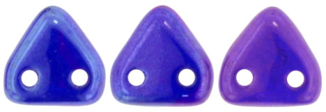 CzechMates Triangle 6mm (loose) : Cobalt - Vega