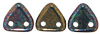 CzechMates Triangle 6mm (loose) : Oxidized Bronze